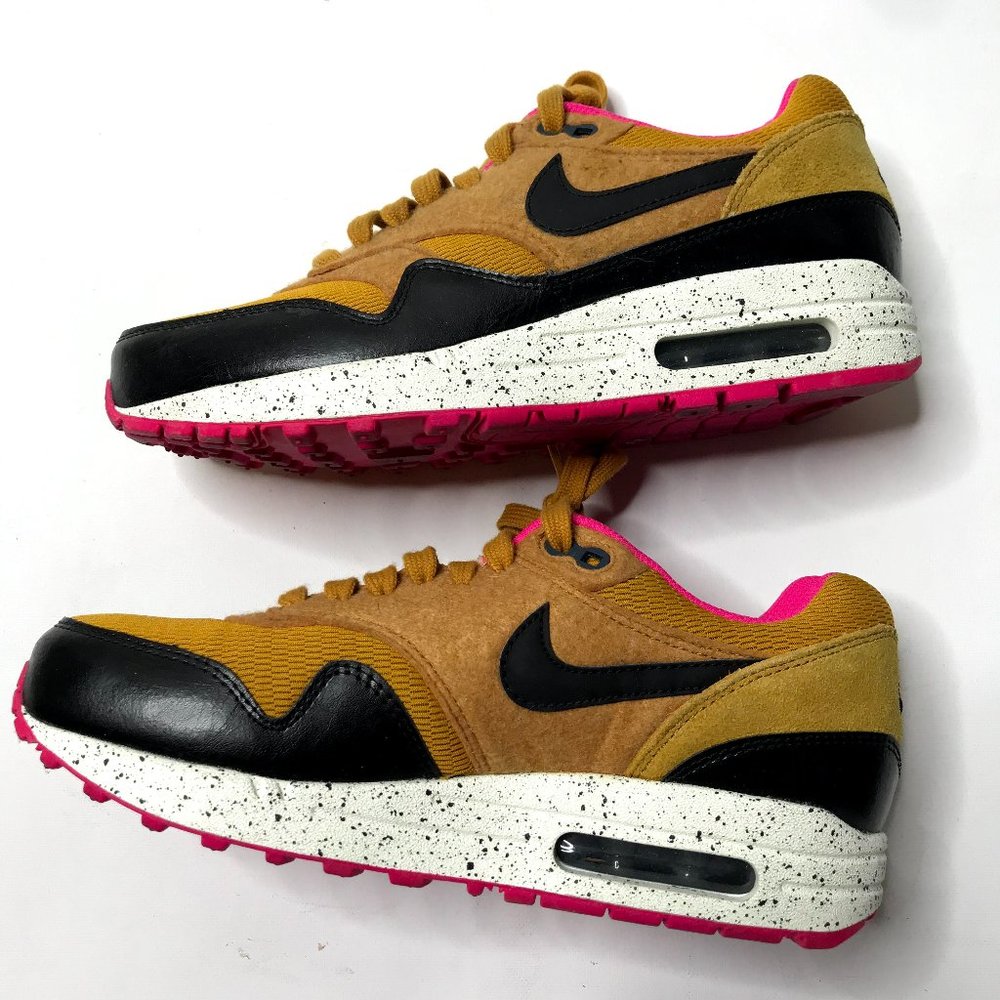 Nike Air Max 1 gold suede - Picture 6 of 10